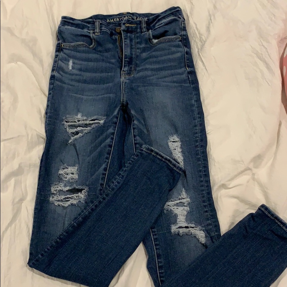 Curvy super high rise jegging